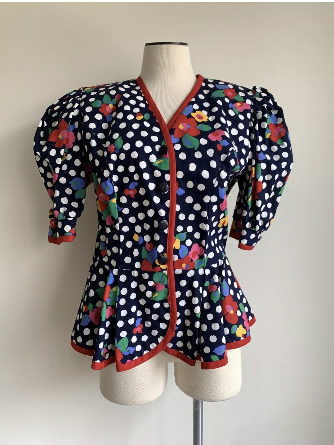 Polka and Peplum - M/L