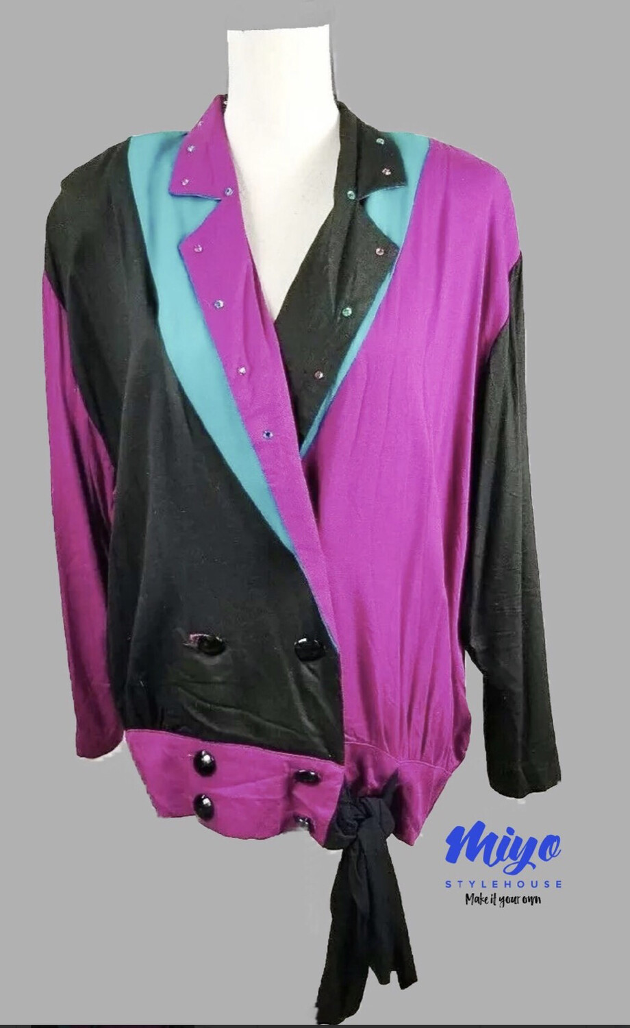 80’s blouse - M