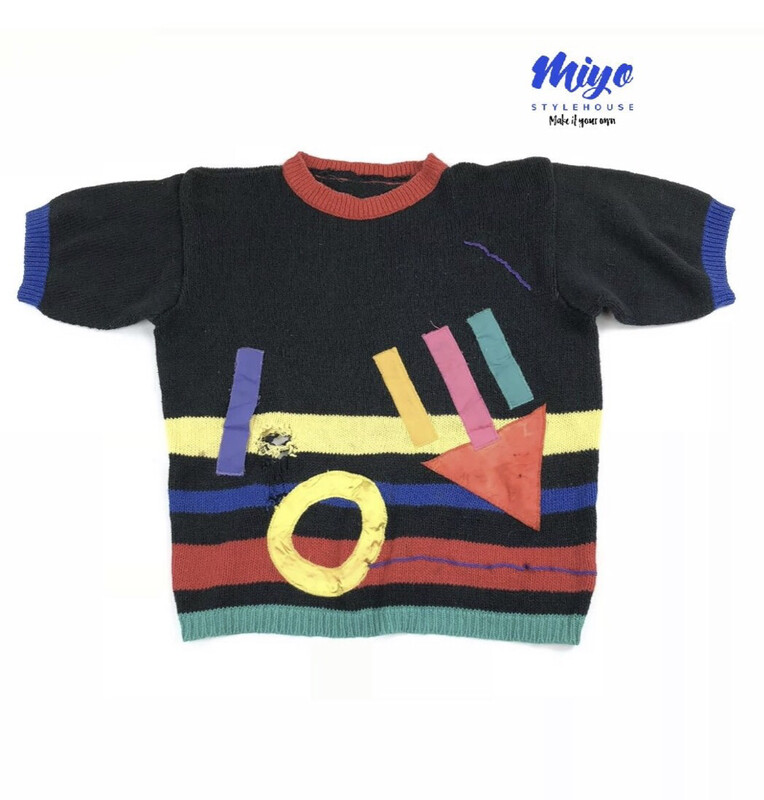 80’s Daring &amp; Distressed Sweater - M/L