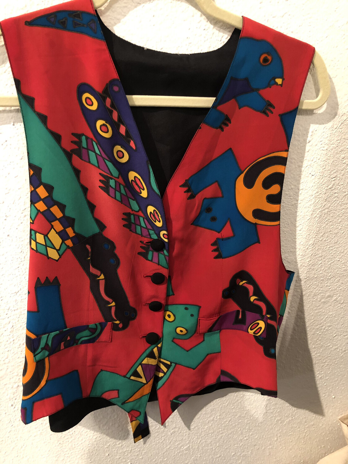Vintage Vibrant Vest (1)- M