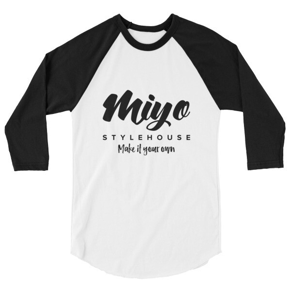 3/4 sleeve raglan shirt