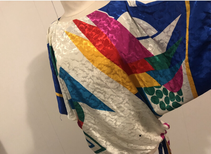 Vintage La Chemise Whimsical Blouse - XL