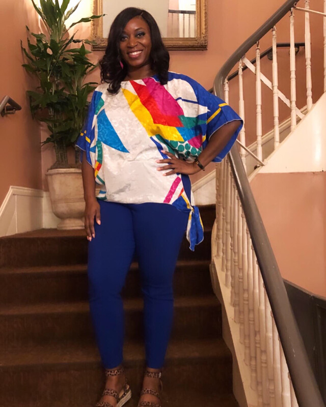 Vintage La Chemise Whimsical Blouse - XL