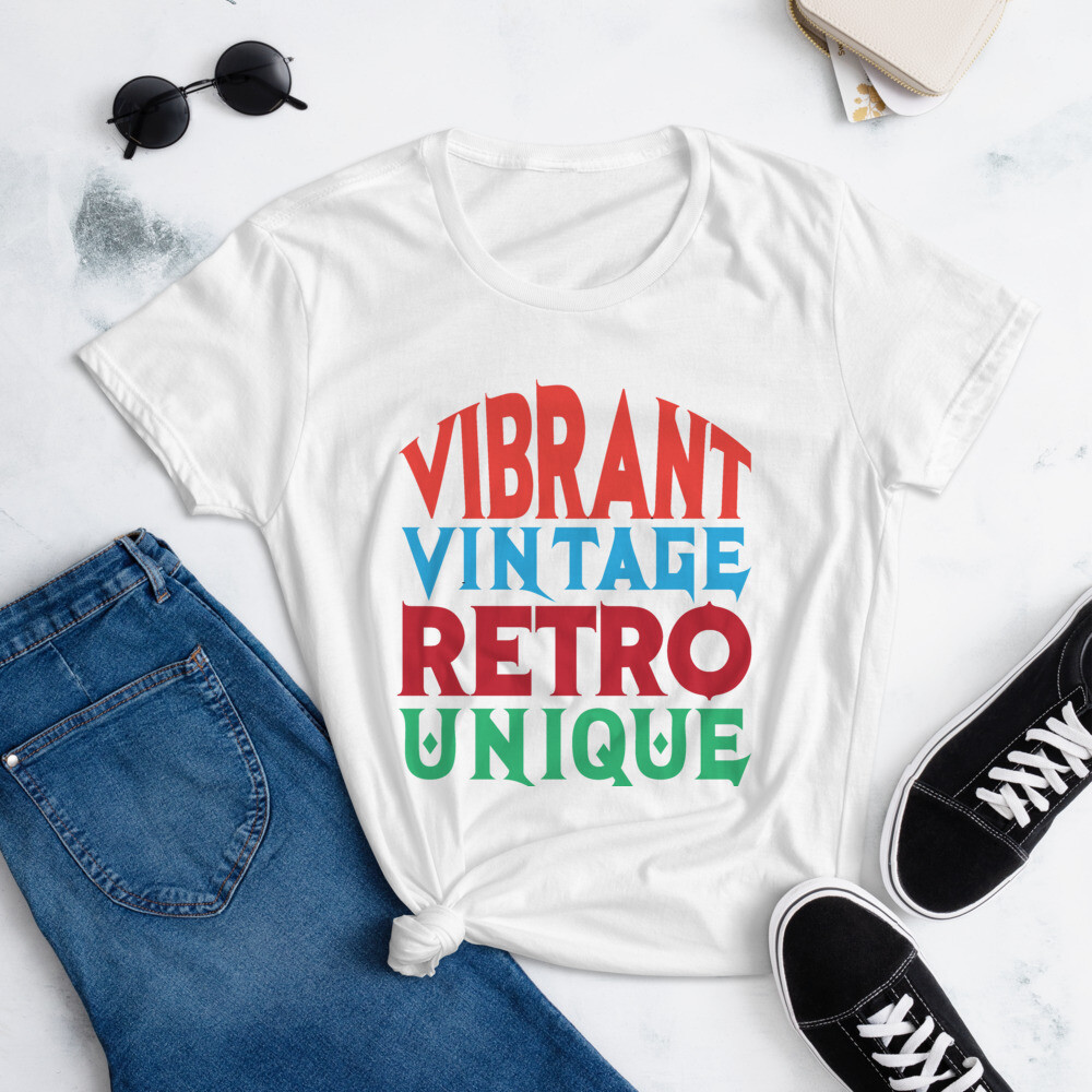 Women's short sleeve t-shirt, Color: White, Size: S
