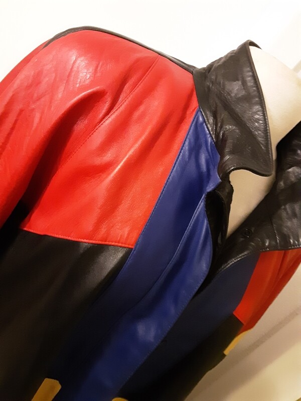 “Let’s Jam” Leather Swing Coat