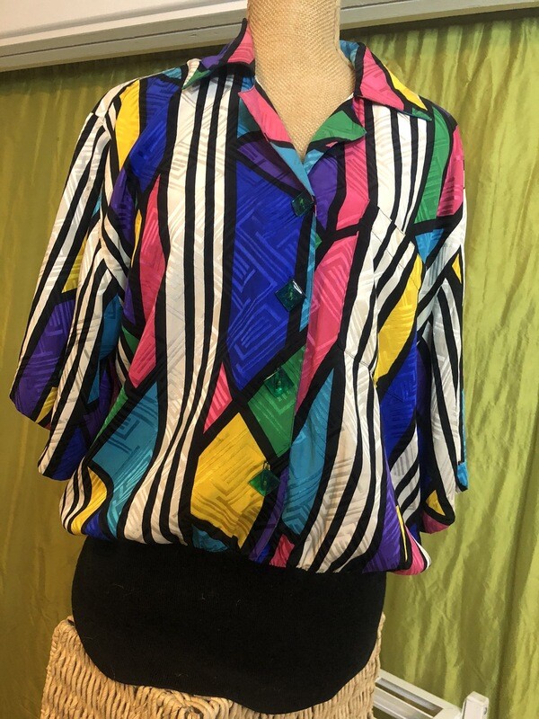 Oh Adrianna Vintage Blouse - M