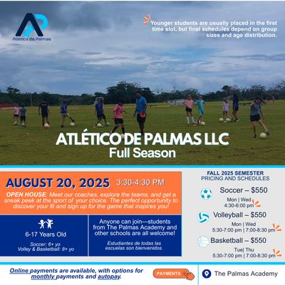 Atletico de Palmas | Monthly Payment