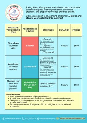 Educational Summer Program