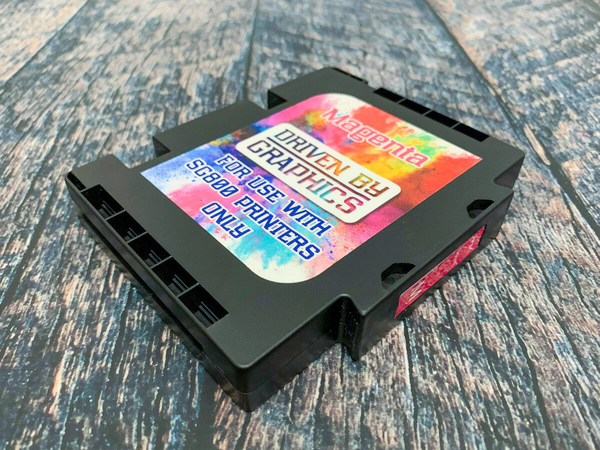 MAGENTA EXTENDED sublimation cartridge for use in Sawgrass SG800 printers