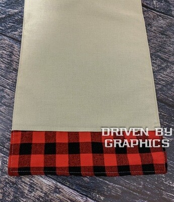 Red &amp; Black Buffalo Plaid Table Runner