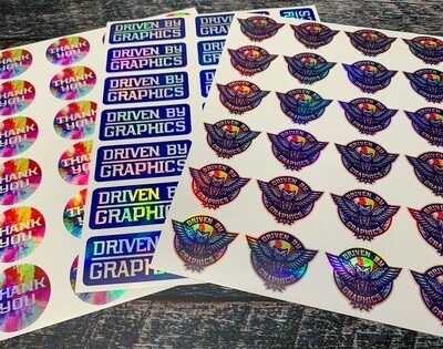 Holographic Logo Decals