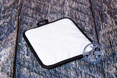 Canvas Pot Holder w/ Rubber Back