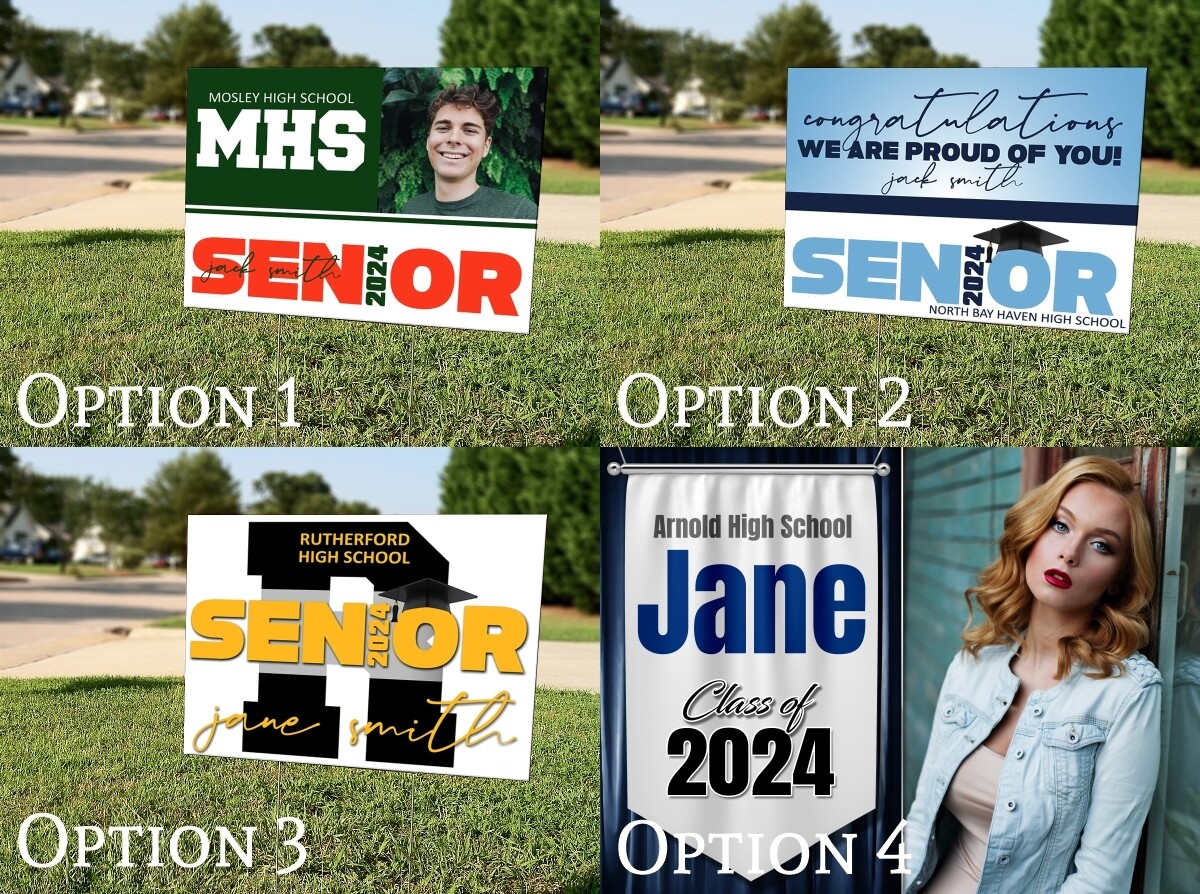 Graduation Yard Signs (SET OF 10)