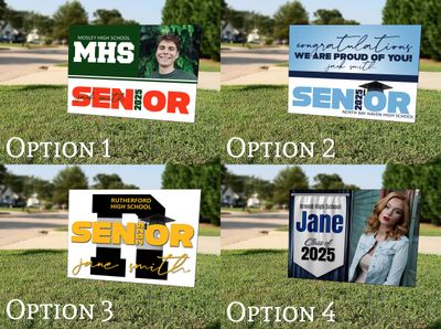 Graduation Yard Signs (SET OF 10)