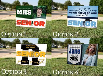 Graduation Yard Signs (SET OF 10)