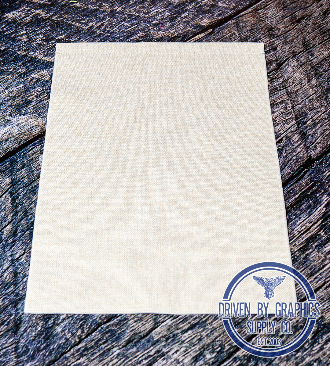 Poly-Linen Garden Flag - 12" x 18" | Double Sided