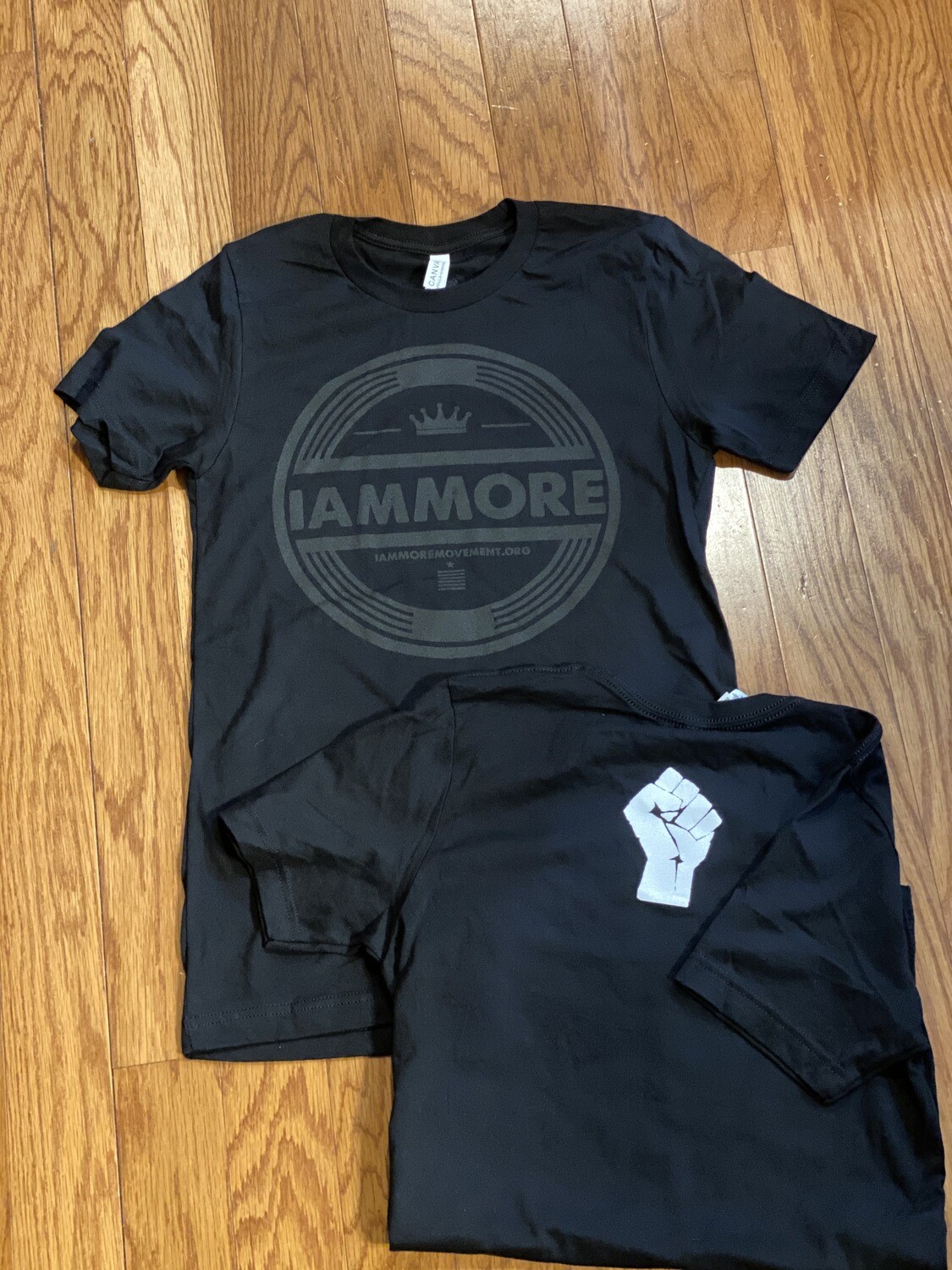 MOREtee Black on Black