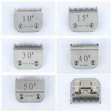 Dog clipper blades