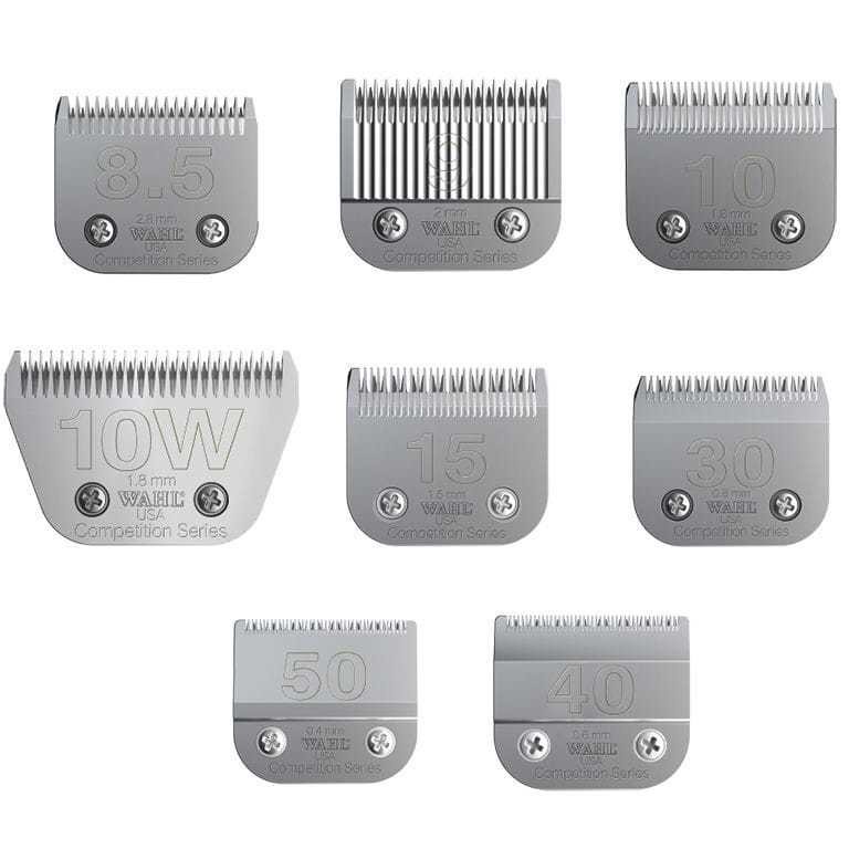 Horse clipper blades