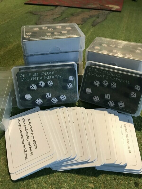 De Re BelloLudi cards Ancient and Medieval UK