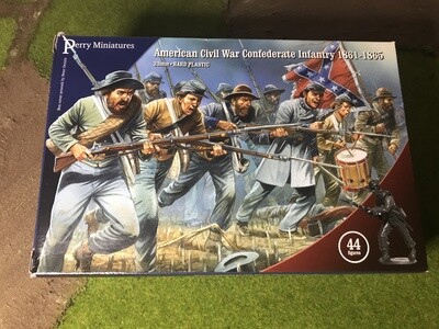 Perry Miniatures American Civil War Confederate Infantry