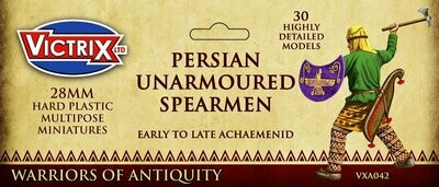 Victrix Persian Unarmoured Spearmen
