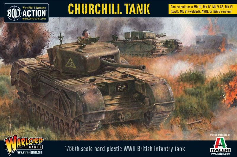 Warlord Churchill Tank