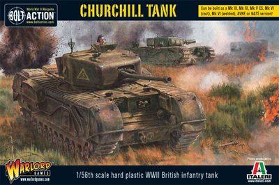 Warlord Churchill Tank