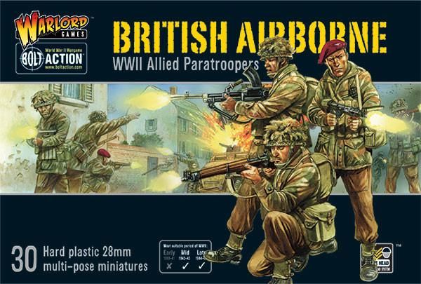 Warlord British Airborne WWII Allied paratroopers