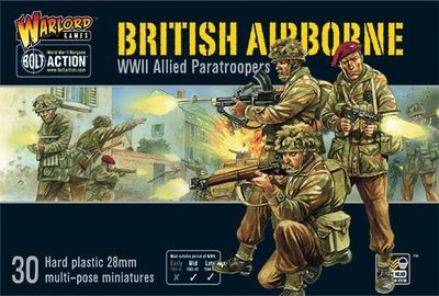 Warlord British Airborne WWII Allied paratroopers