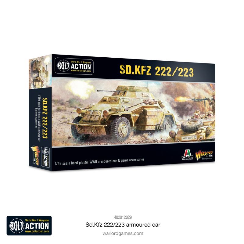 Warlord SdKfz 222/223 Armoured Car