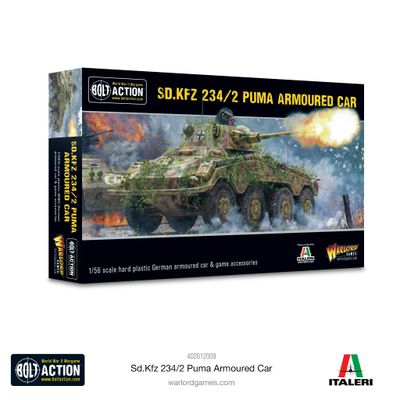 Warlord Puma SdKfz 234/2 Armoured Car