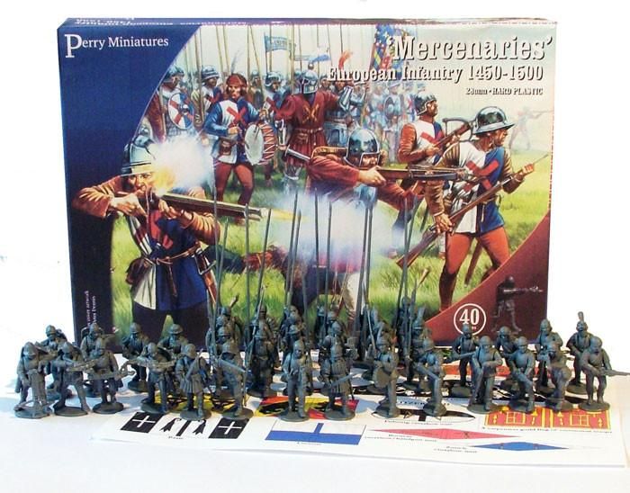 Perry ‘Mercenaries’, European Infantry 1450-1500