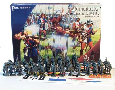 Perry ‘Mercenaries’, European Infantry 1450-1500