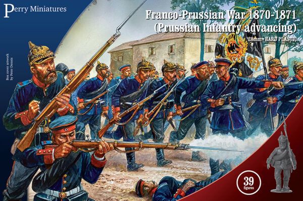 Perry Franco Prussian War 1870-1871 (Prussian infantry advancing) Perry Franco Prussian War 1870-1871 (Prussian infantry advancing)