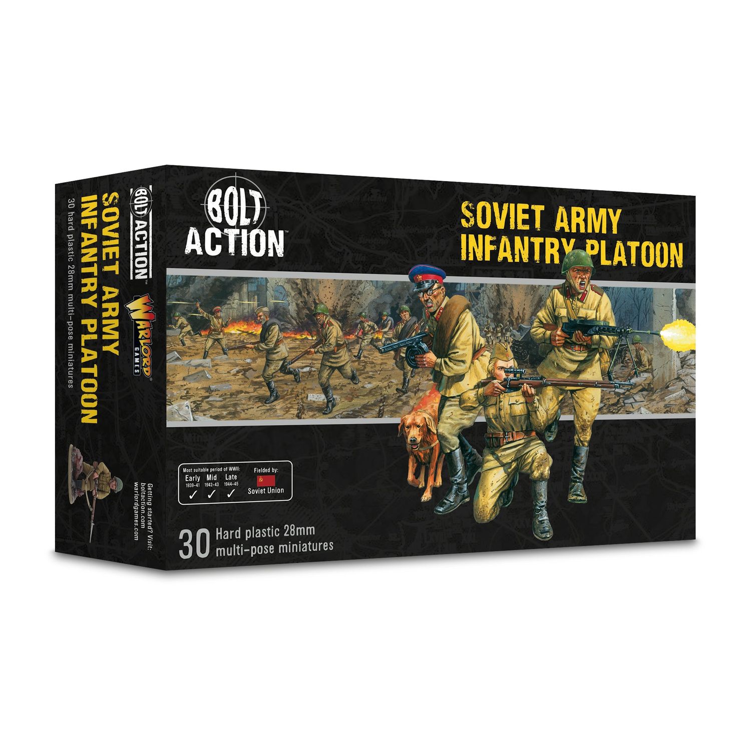 Warlord Soviet Army Infantry Platoon Warlord Soviet Army Infantry Platoon