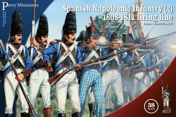 Perry Spanish Napoleonic Infantry (2) Firing Line 1808-11