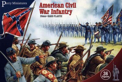 Perry  Plastic American Civil War Infantry