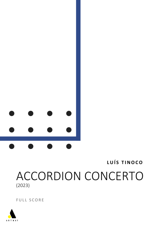 Luís Tinoco: Accordion Concerto (Full Score)