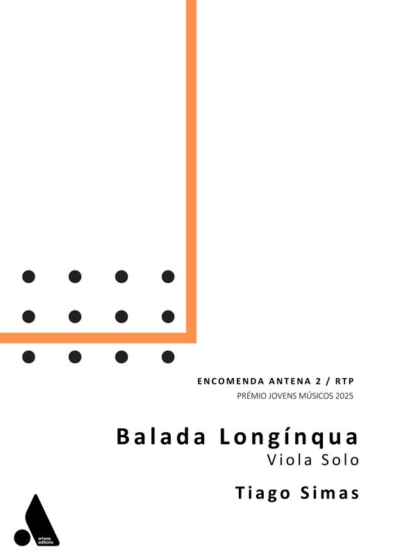 Tiago Simas:  Balada Longínqua (music score)