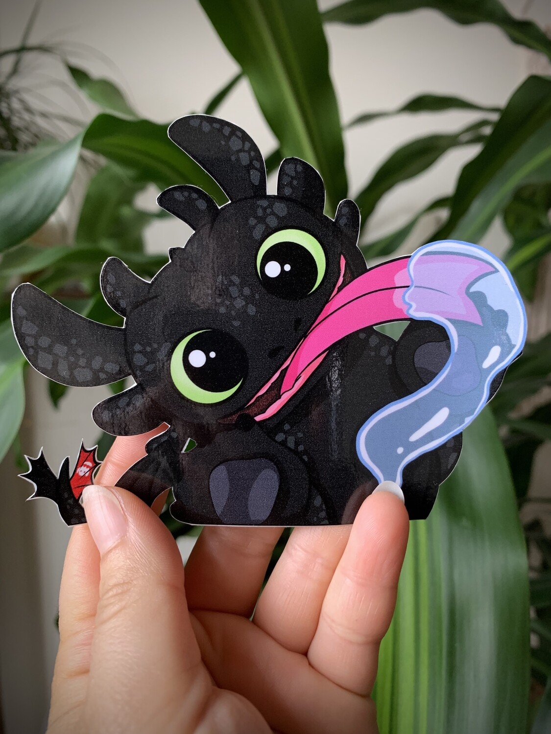 Toothless Peeker VInyl Sticker