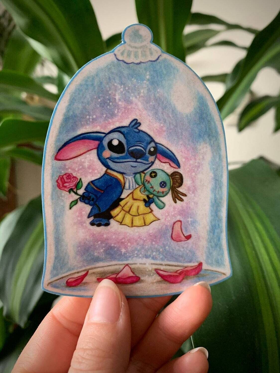 Enchanted Stitch Vinyl Sticker