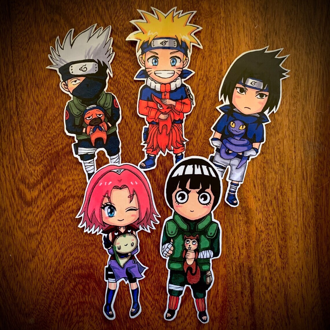 Team 7 Vinyl Stickers