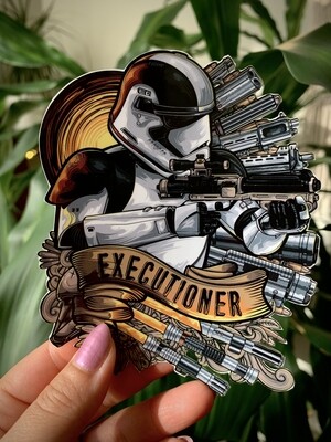 Executioner Trooper Vinyl Sticker