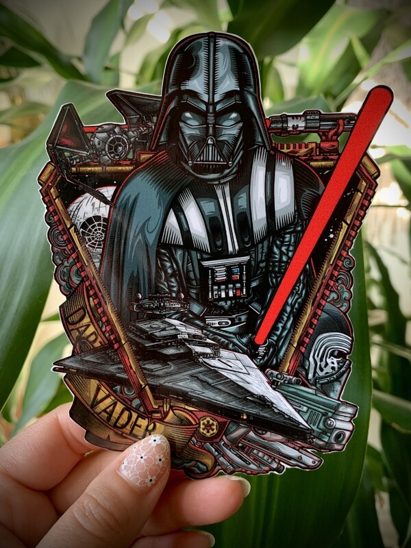 Featuring Art by Dlo! Vinyl Stickers