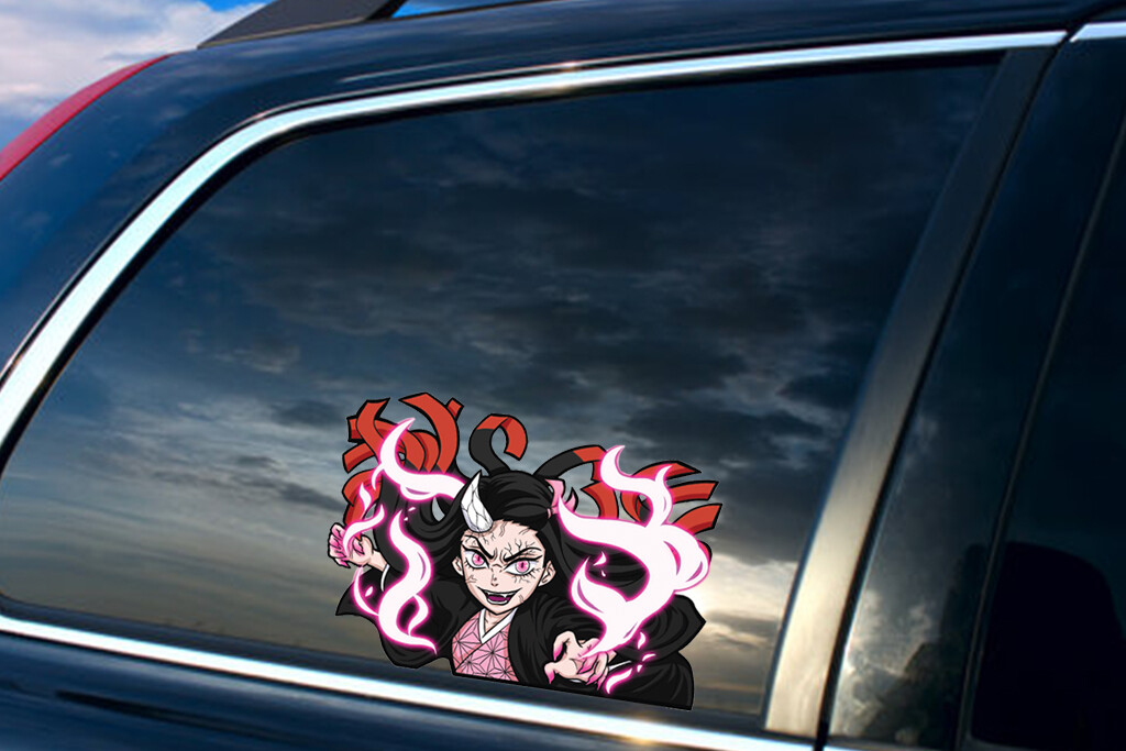 Nezuko Demon Vinyl Sticker