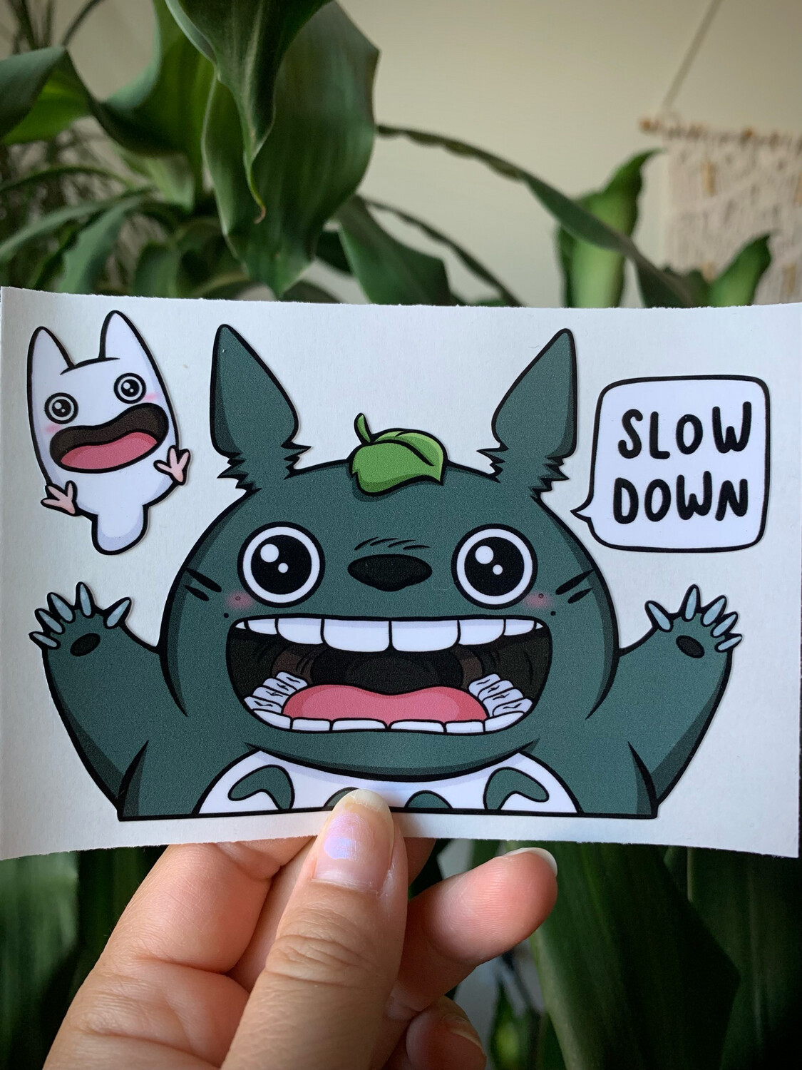 Totoro Vinyl Sticker