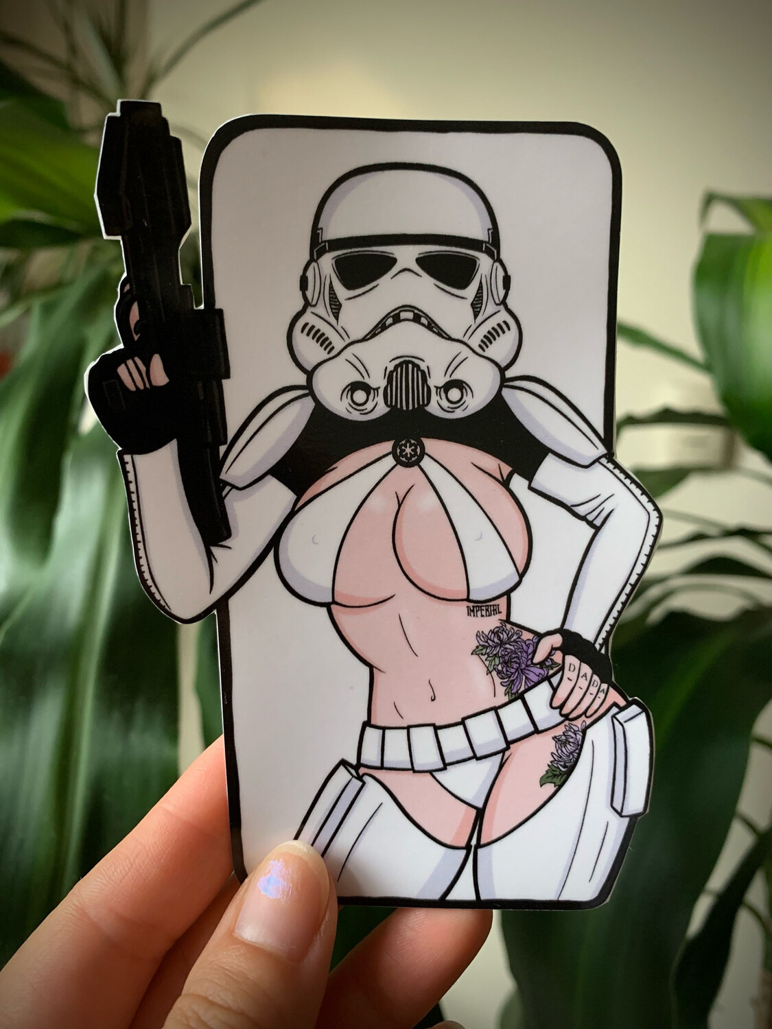Sexy Trooper Vinyl Sticker