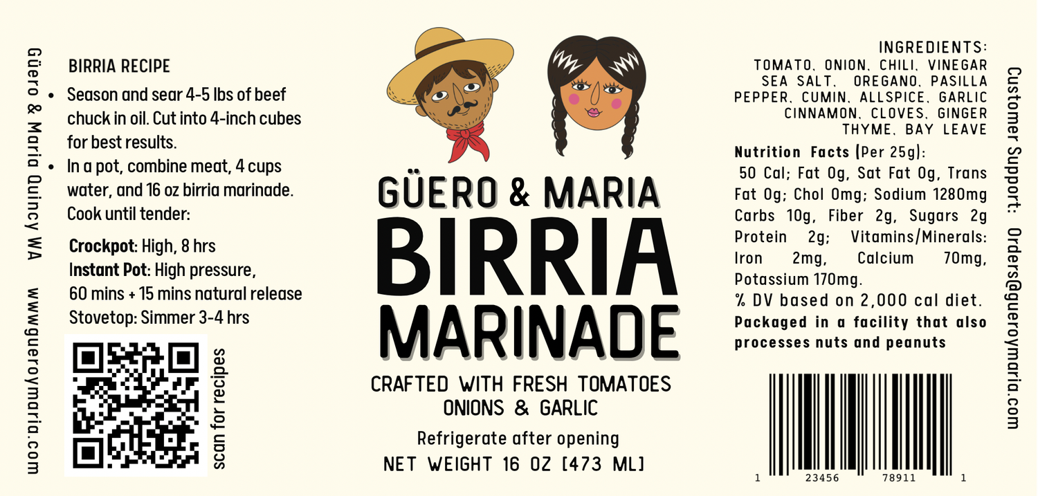 Birria Marinade