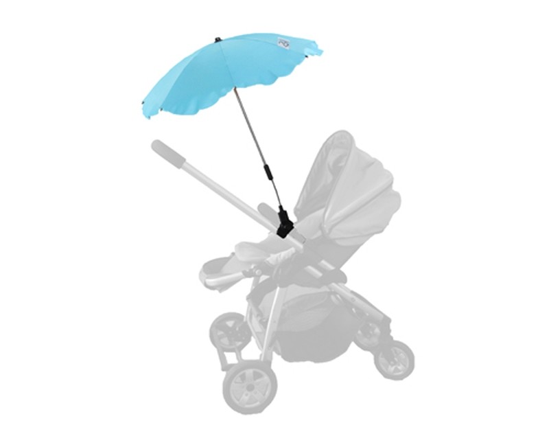 Baby Brolly Pram Parasol - Blue Baby Brolly Pram Parasol - Blue